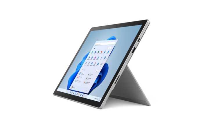 Microsoft Surface Pro 7 mit langer Akkuzeit (bis zu 15 Stunden)