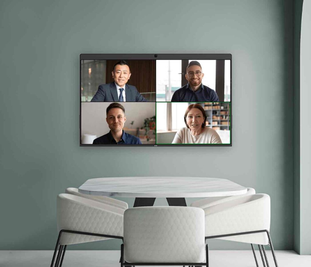 DTEN 55" Display für Zoom Cloud Meetings mit Zoom Conference Room Connector