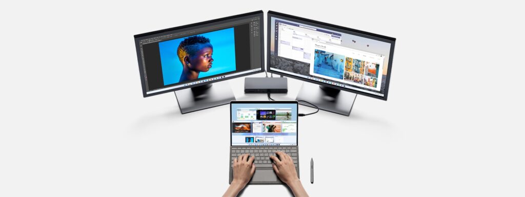 Microsoft Surface pro 8 Desktop-Erfahrung