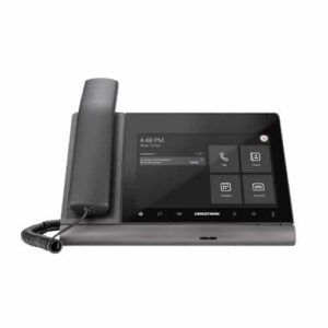 Crestron Flex Audio-Desktop-Telefon mit Hörer für Microsoft Teams UC-P8-T-HS-I