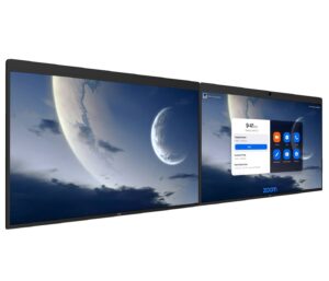 DTEN 55 Zoll Dual Displays für Zoom Videokonferenzen