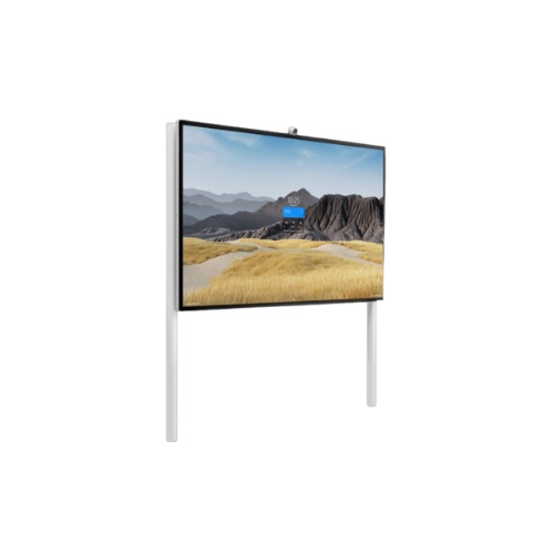 Microsoft Surface Hub 2S 85 Zoll mit bodengestütztem Geräteständer Steelcase Roam