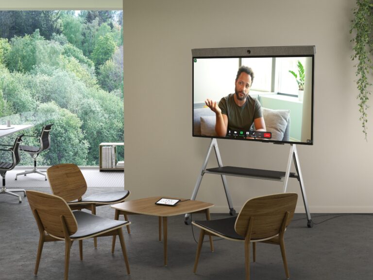 Neat Board mobiler Geräteständer Zoom Videokonferenz