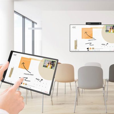 DTEN Go mit DTEN Mate Display für den Konferenzraum