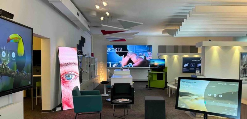 conference-tv Showrooms: Medientechnik erleben & testen