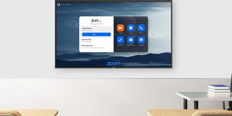 DTEN D7 mit 55-Zoll-Display für Zoom Meetings