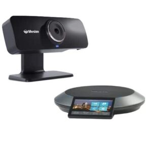 Lifesize Icon 300 und Phone HD, die elegante Kommandozentrale von Lifesize für Video-, Audio- und Web-Meetings. Ideal für kleinere Besprechungsräume.