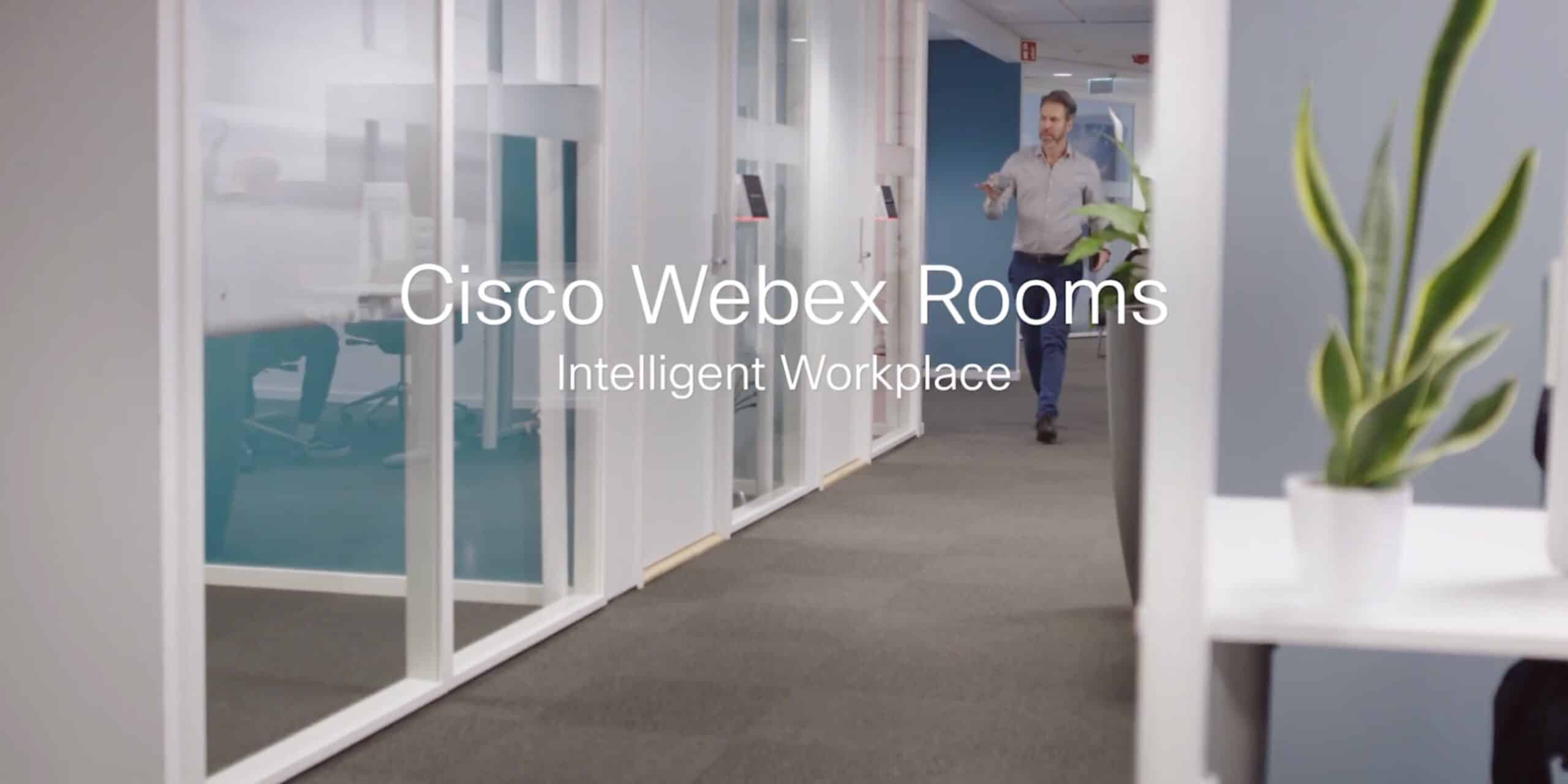 Cisco Webex Rooms, kurzer Film über den Touch-Controller, Meetingteilnahme mit einem Klick