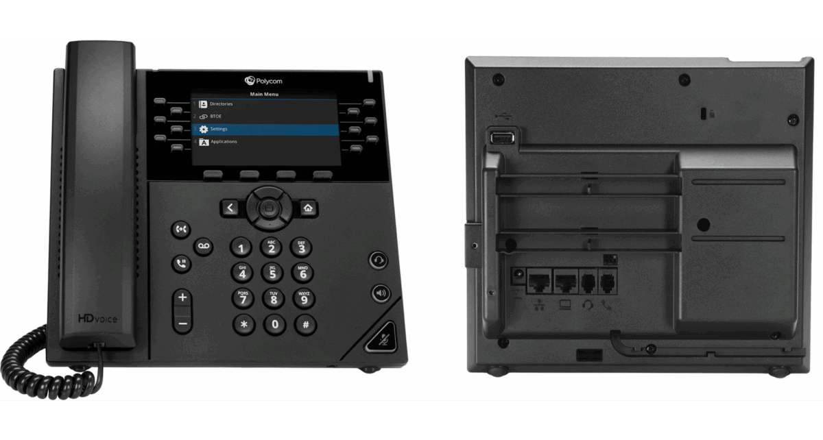 Polycom VVX 450 Tischtelefon
