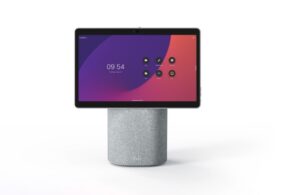Frontansicht des Cisco Desk Mini mit Full-HD-Display und intuitiver Benutzeroberfläche