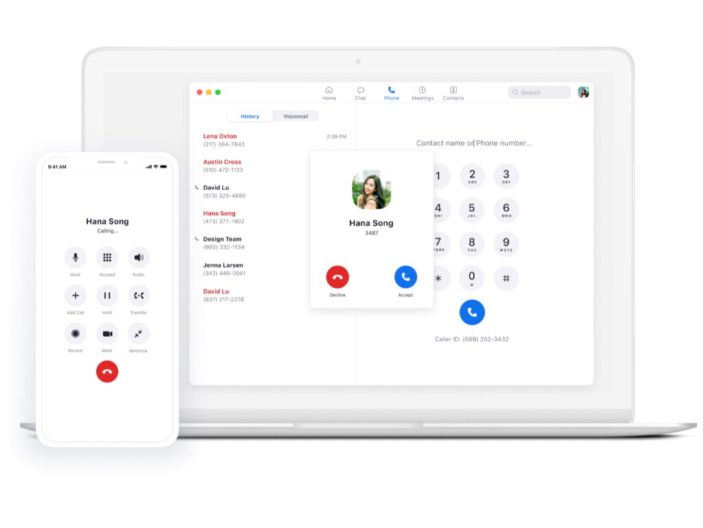 Zoom Phone ist ein flexibler VoIp-Telefondienst für Unternehmen