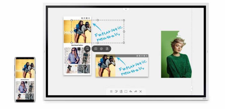 Samsung Flip 2: Einfache Bildbearbeitung für kreatives Arbeiten und Lernen