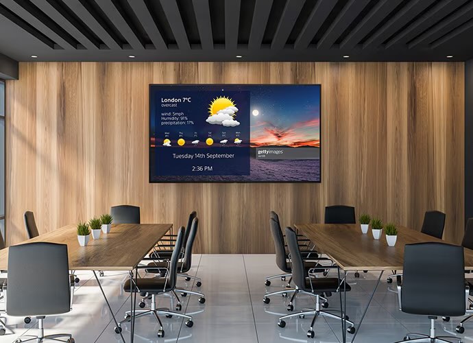 Die Sony BRAVIA BZ35L-Serie bietet hochauflösende 4K-Displays für den Dauereinsatz in Unternehmen, Bildungseinrichtungen und Digital Signage. Sie überzeugt mit brillanter Bildqualität, flexibler Installation und modernen Funktionen für nahtlose Integration und Bedienung.