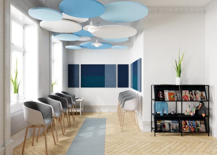 Deckenabsorber für das Büro
