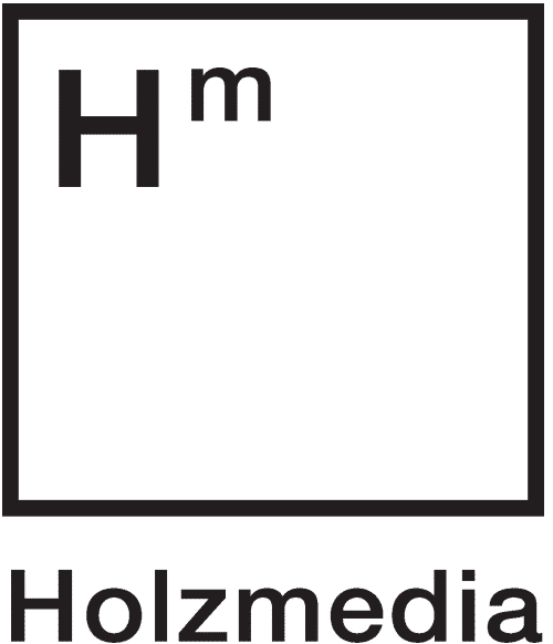 Logo Holzmedia, conference-tv Partner bei der Planung und Umsetzung der räumlichen Ausstattung von Konferenzräumen