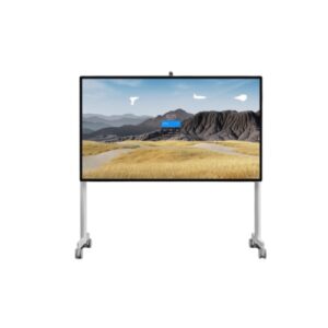 Microsoft Surface Hub 2s 85 Zoll mit mobilem Geräteständer Steelcase Roam