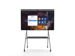 Neat Board, ein interaktives Whiteboard für mobile Zoom und Microsoft Teams Videokonferenzen, mit Geräteständer