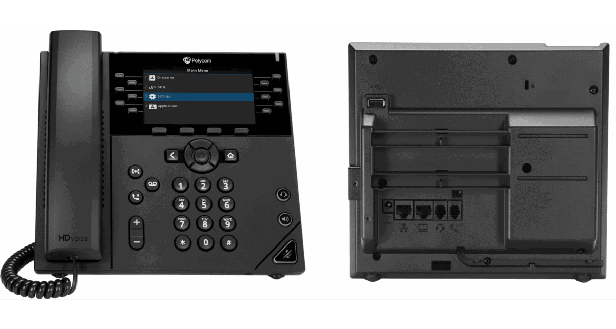 Polycom VVX 450 Tischtelefon