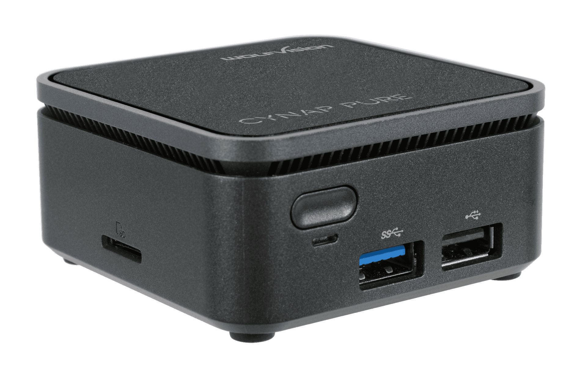 WolfVision Cynap Pure Mini Seitenansicht WolfVision Cynap Pure Mini Seitenansicht