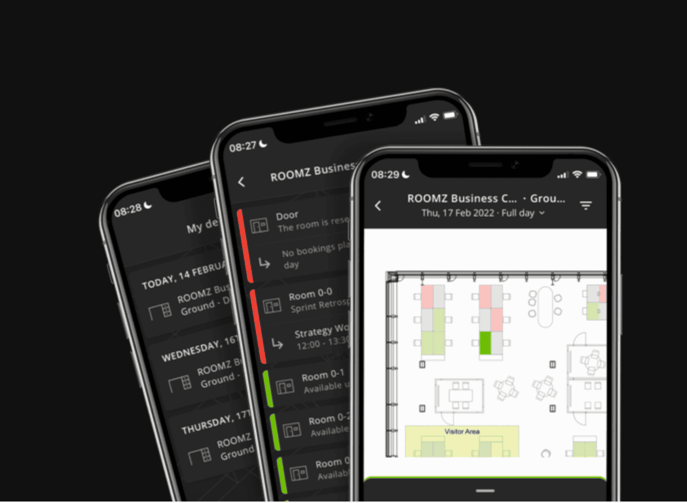 MYROOMZ mobile Anwendung MYROOMZ mobile Anwendung