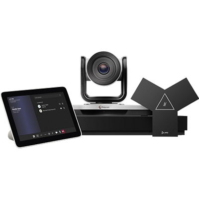 Poly G7500 Raumsystem mit TC8 Touch-Controller & Eagle Eye Kamera für Videokonferenzen mit Windows & Android