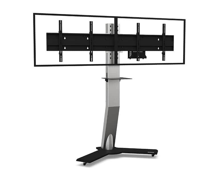 conference-tv-dual-display-staender conference-tv Dual Displayständer