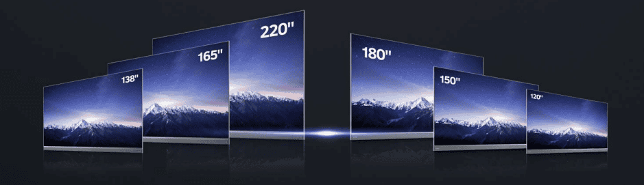 maxhub-led-wall-raptor-serie-formate Maxhub LED Wall Reptor Serie gibt es in verschiedenen Formaten