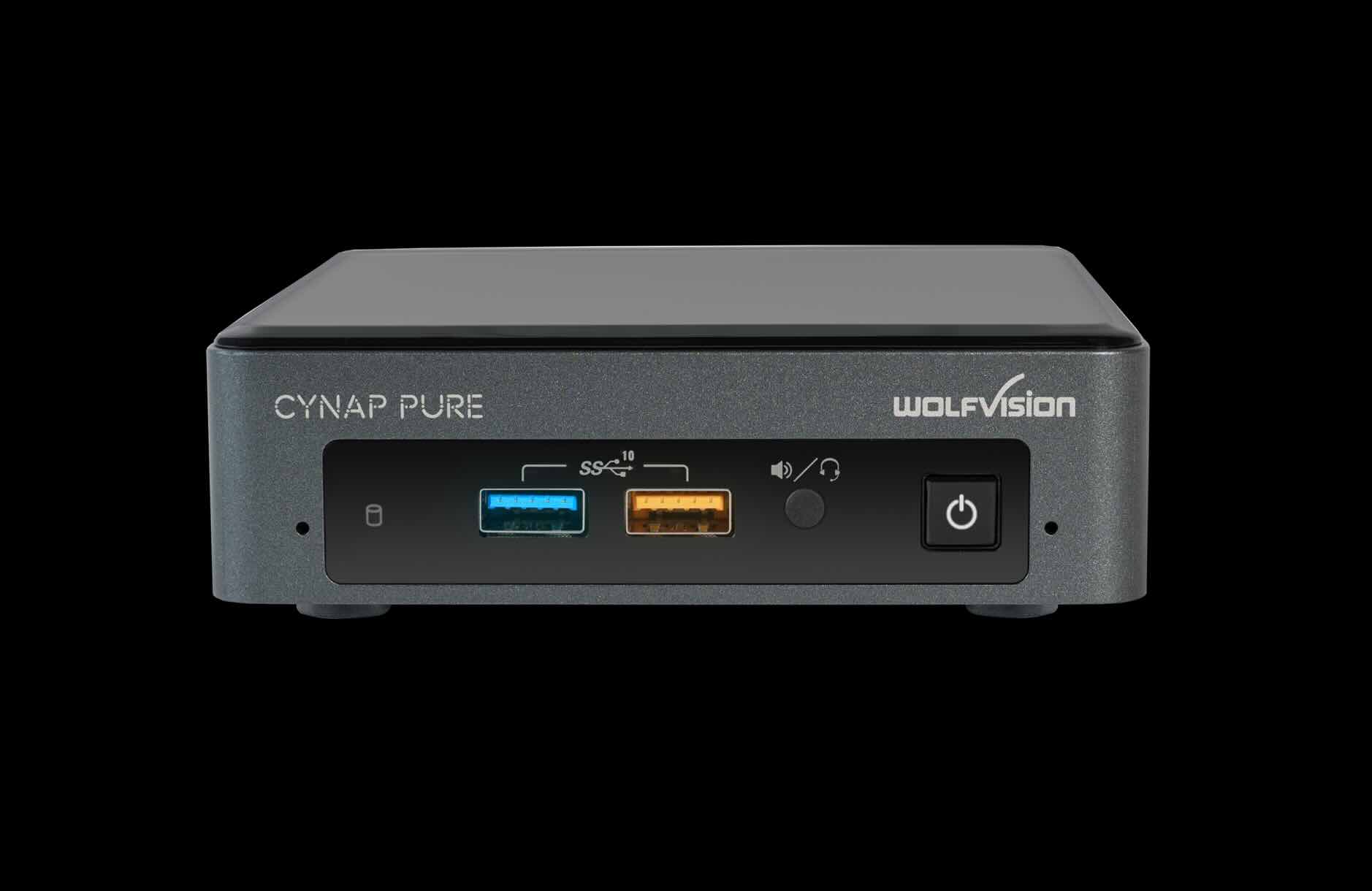 wolfvision-cynap-pure-pro WolfVision Cynpa Pure Pro drahtlos Präsentieren ohne Dongles, Apps, Anwendungen & Software.