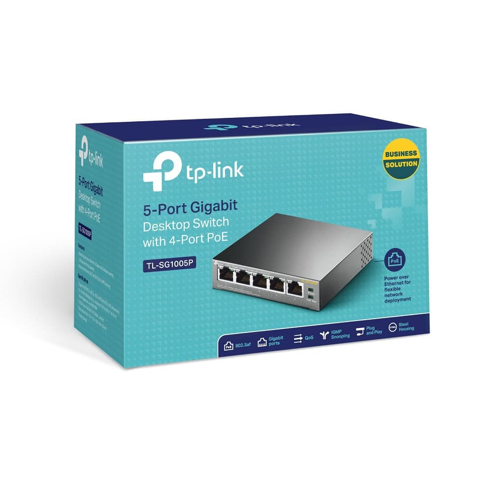 TPLINK-Switch-TLSG1005P_4 TP-LINK TL-SG1005P Box