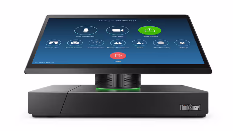 Lenovo ThinkSmart Hub 500 für Zoom; ideal für kleinere bis mittlere Konferenzräume