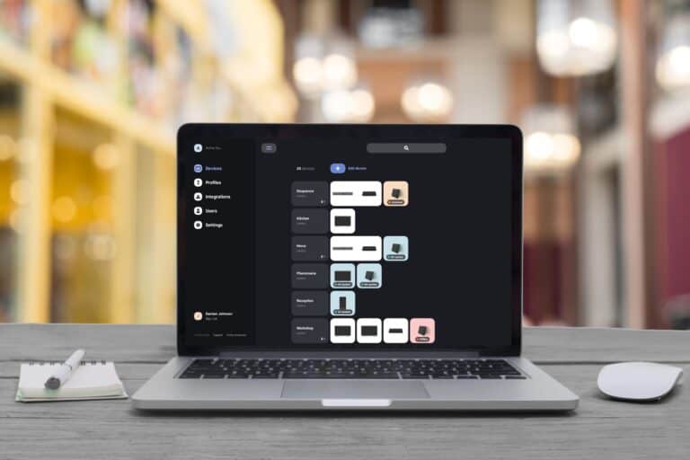 Neat Pulse auf einem Laptop