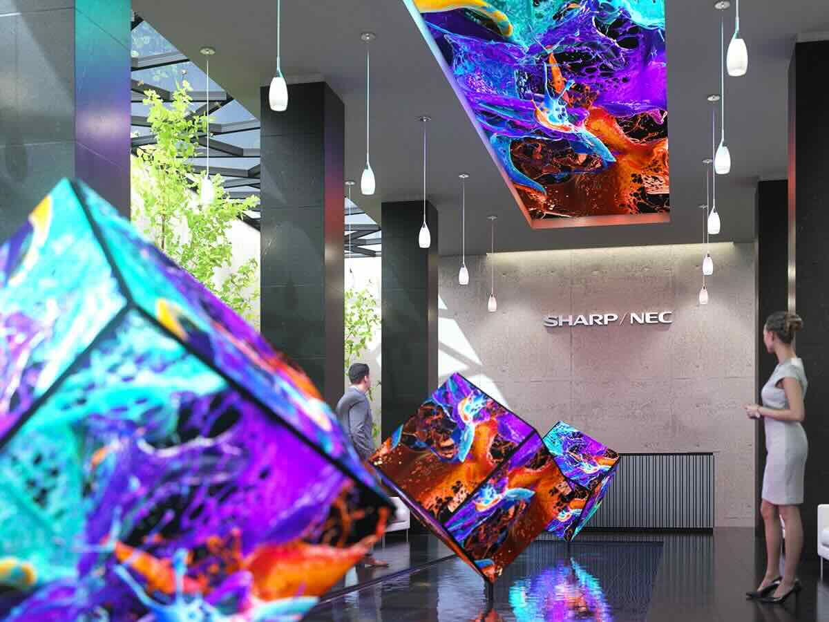 sharp-nec-c-serie Passgenaue Lösungen mit der Sharp NEC C-Serie: Ideal für kreative Installationen, nahtlose Bildflächen & immersive Bilderlebnisse.