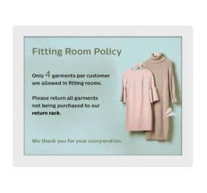 Philips Tableaux 32BDL5150I/00 – ein 32-Zoll ePaper Display mit brillanter Farbdarstellung und stromfreiem Betrieb. Ideal für nachhaltiges Digital Signage und perfekt lesbar bei Sonnenlicht.