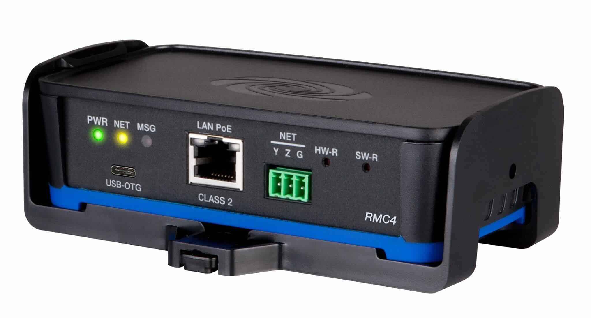 crestron-rmc4-steuerungssystem Der Crestron RMC4 ist eine vielseitige und leistungsstarke Steuerungslösung, die sich durch ihr kompaktes Design, flexible Installationsmöglichkeiten und umfangreiche Integrationsfunktionen auszeichnet. Er eignet sich ideal für Anwendungen, die eine zuverlässige und sichere Automatisierung erfordern.