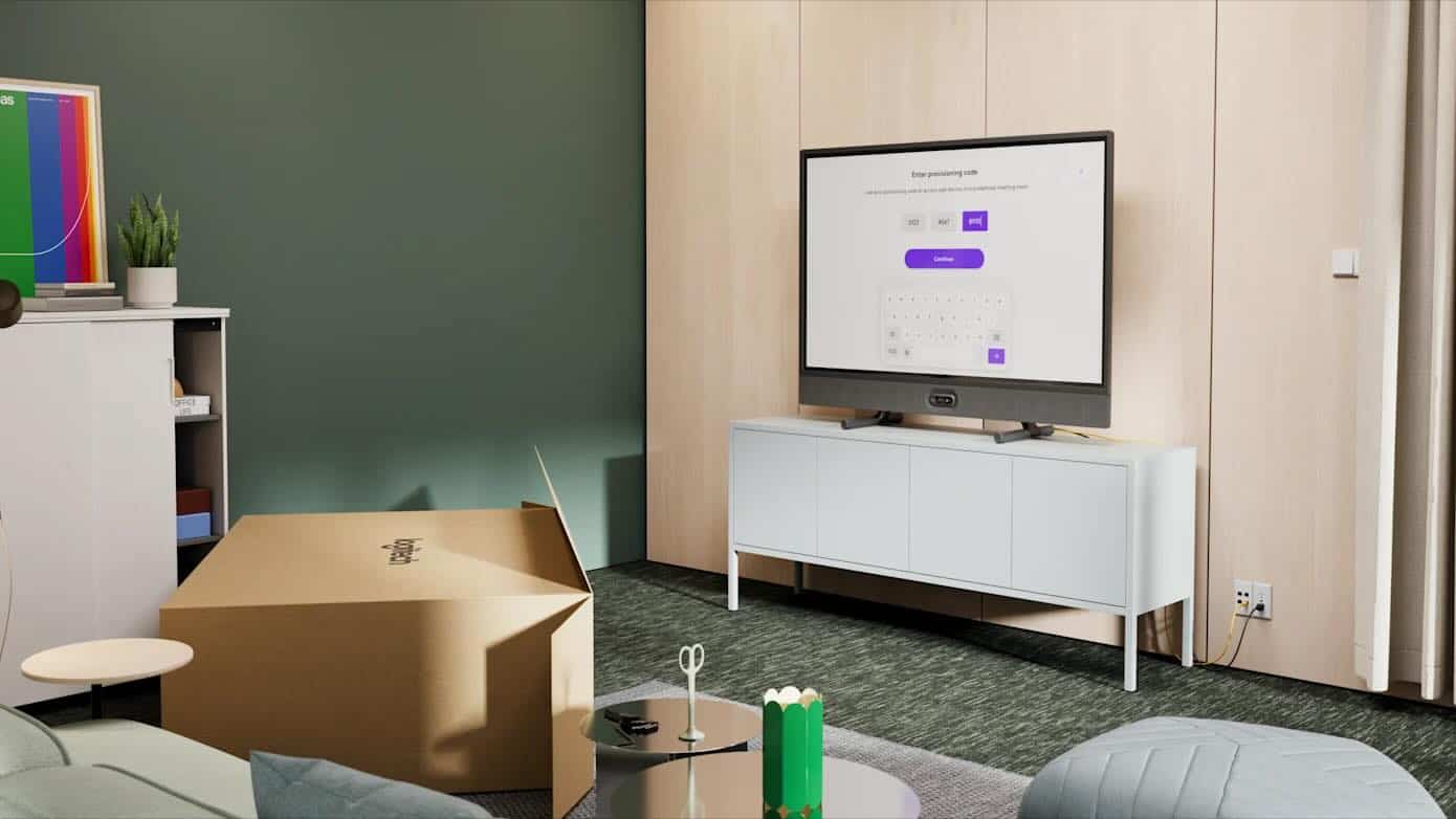 logitech-rally-board-65-mit-standfuss Das Logitech Rally Board 65 bietet eine unkomplizierte, flexible und hochwertige Videokonferenzlösung. Mit einfacher Einrichtung, erstklassiger Bild- und Tonqualität sowie umfassenden Verwaltungs- und Analysetools ist es ideal für moderne Arbeitsumgebungen und hybride Meetings.