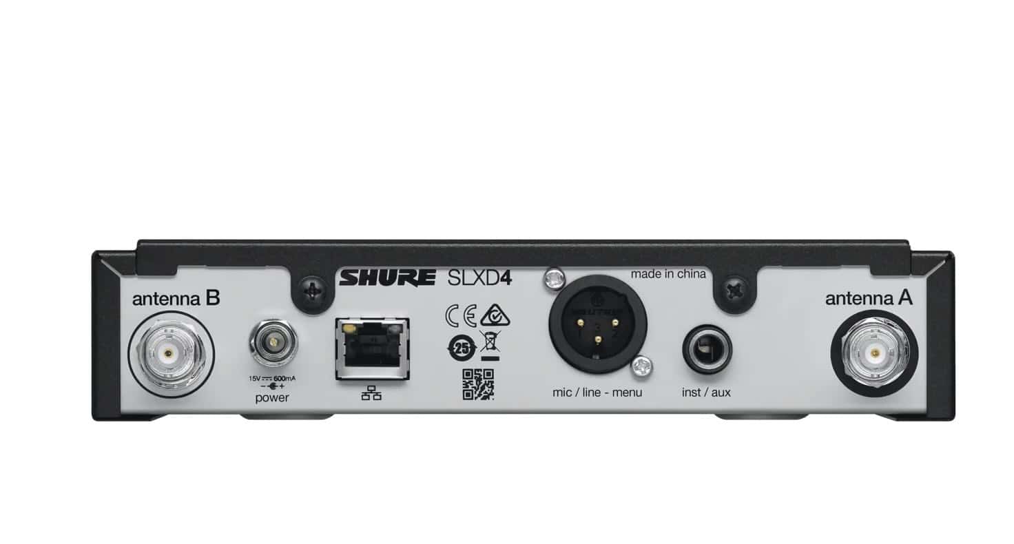 Shure SLX-D – Drahtlose Freiheit mit klarer Audioqualität