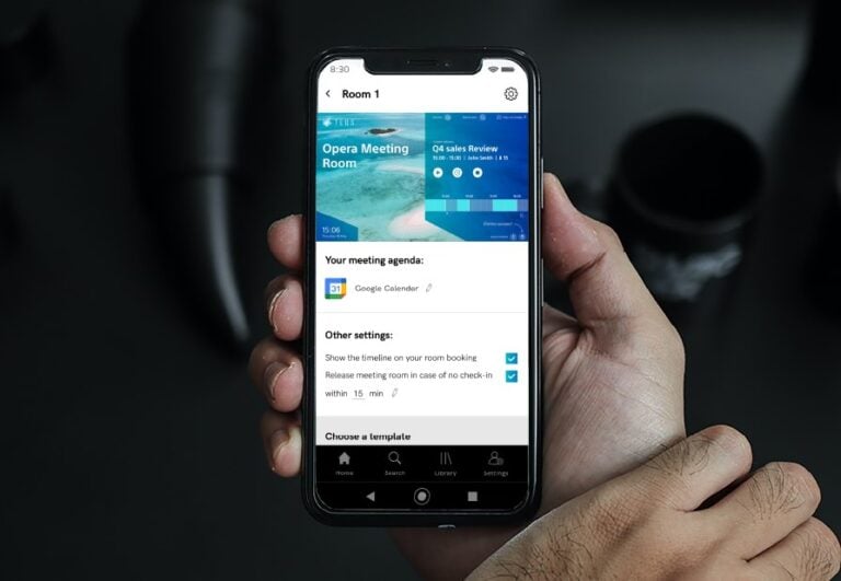 Digital Signage und Raumbuchung leicht gemacht mit TEOS Lite