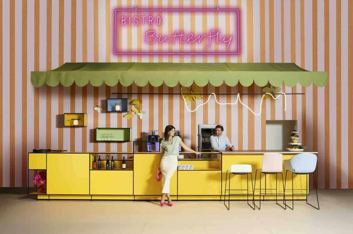 DHDG mit Nack Büromöbeln - Happy Work, Bistro und Treffpunkt