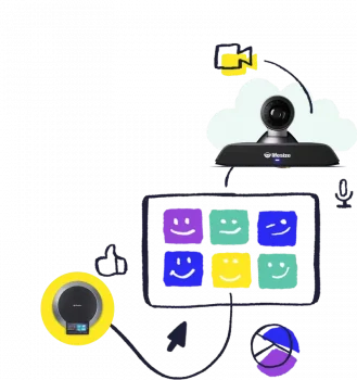 Lifesize Icon Konferenzsystem mit der Kommandozentrale Phone HD für Videokonferenzen über BYOD (bring your own device) - Lifesize MARS