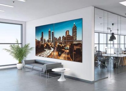 Sony Teos mit einem Sony Bravia Display Inhalte zentral auf verschiedenen Videowalls teilen